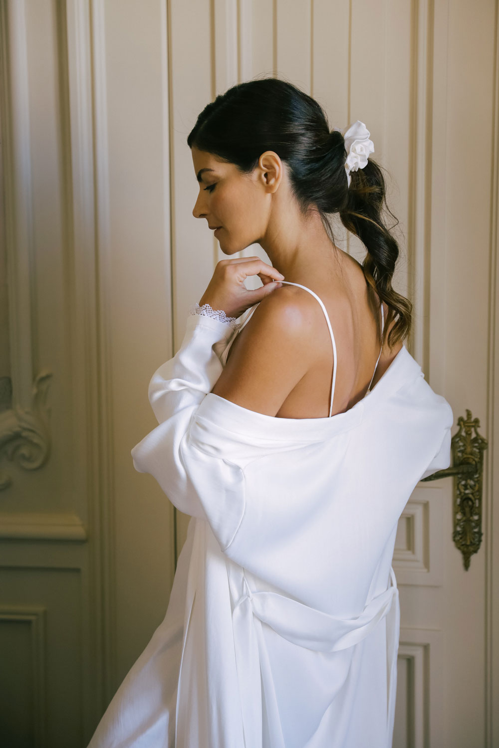 Silky Dreams Dressing Gown (Pre-order) – Leizi Silky Dreams Dressing Gown (Pre-order) – Leizi